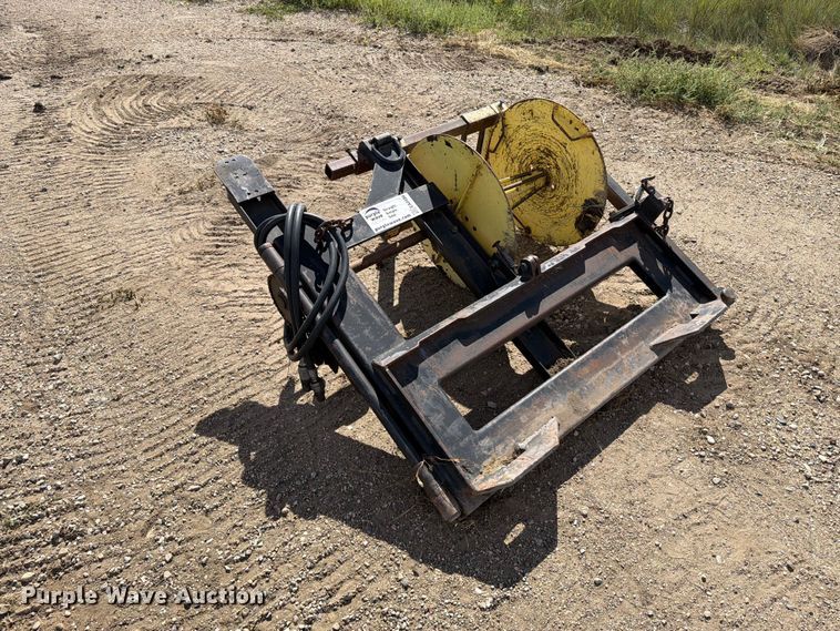 image for item EA0499 Shop Built skid steer wire winder