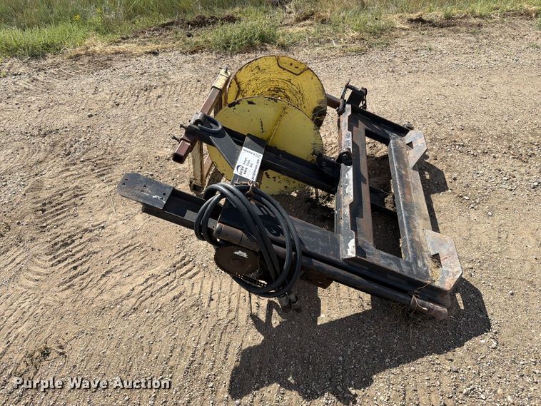 image for item EA0499 Shop Built skid steer wire winder