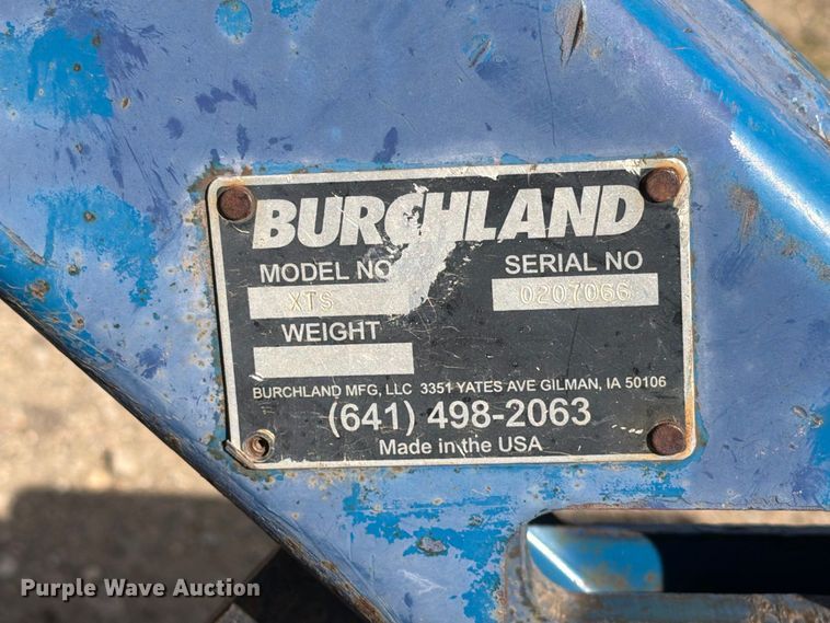 image for item EA0500 Burchland XTS silt fence plow