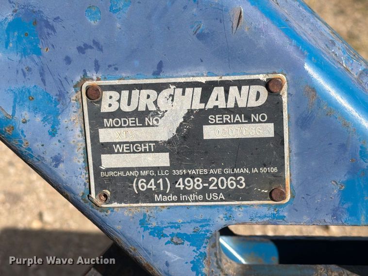 image for item EA0500 Burchland XTS silt fence plow