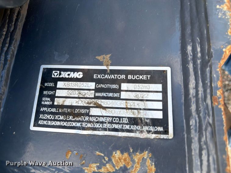 image for item ED0187 XCMG XE155UCR excavator
