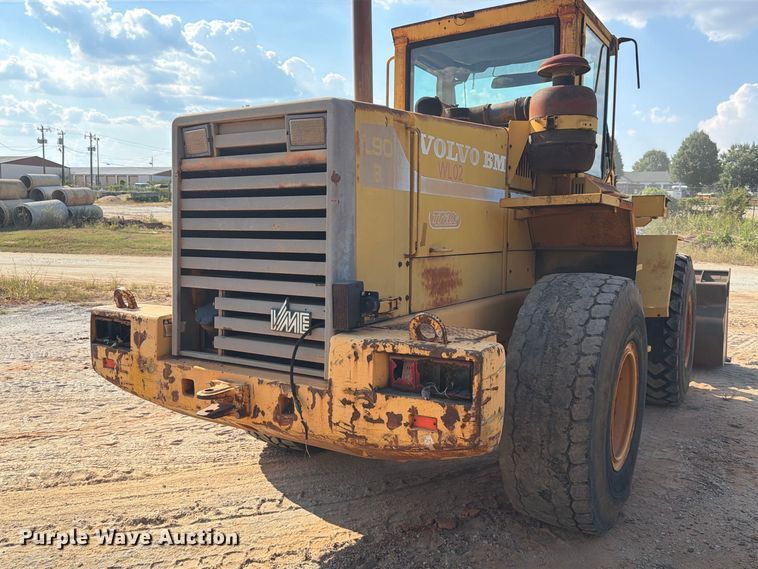 image for item EF1356 1995 Volvo L90B wheel loader