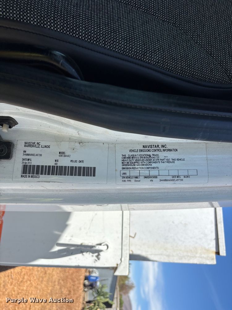 image for item EL2616 2014 International 4300 SBA bucket truck