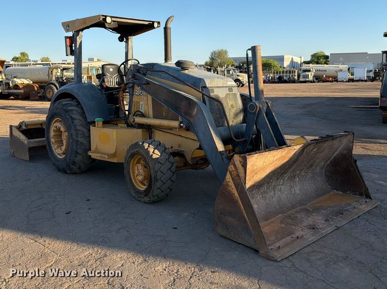 image for item EL2644 2012 John Deere 210KEP landscape tractor