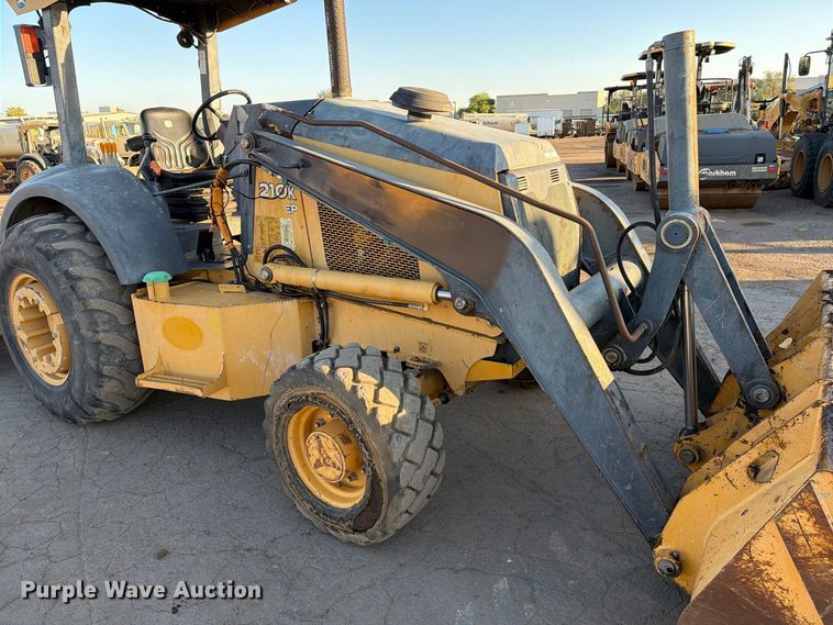 image for item EL2644 2012 John Deere 210KEP landscape tractor