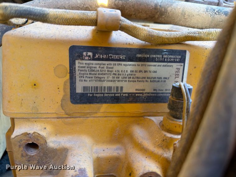 image for item EL2644 2012 John Deere 210KEP landscape tractor