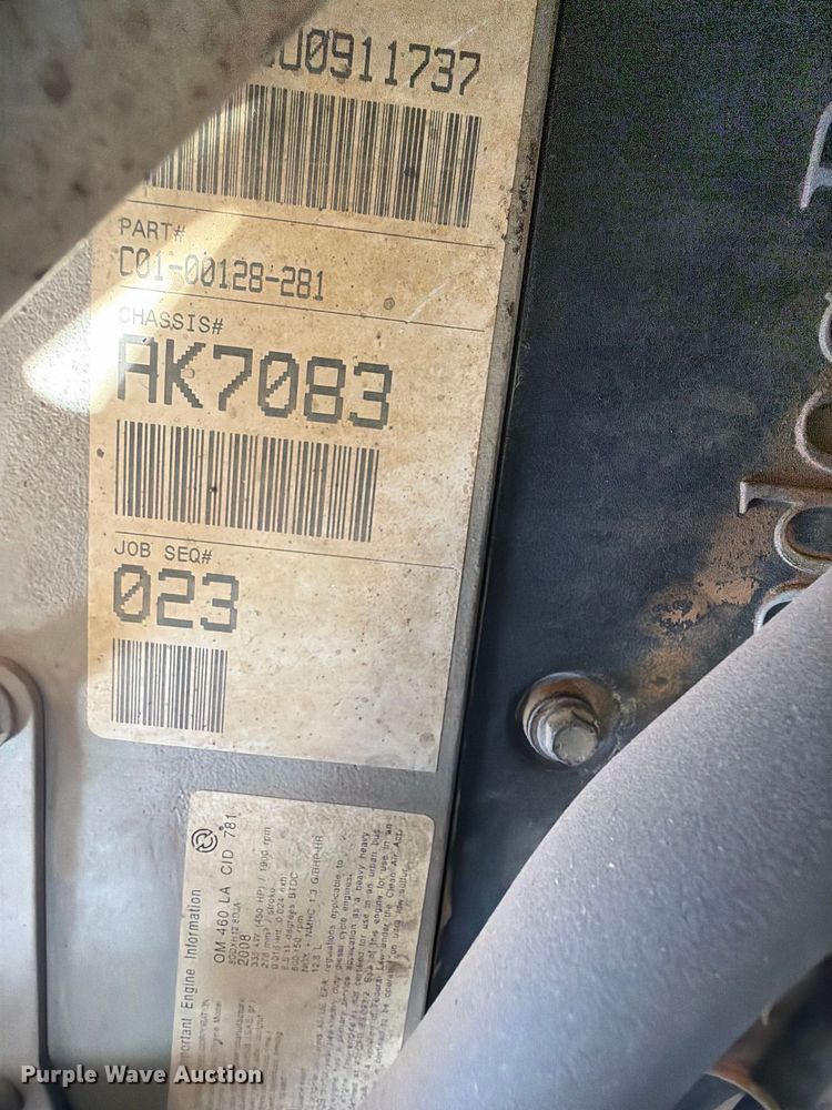 image for item EP7558 2009 Sterling L9500 vacuum truck