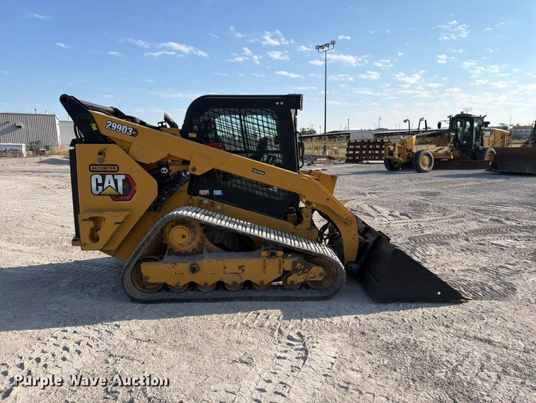 image for item EP7566 2024 Caterpillar 299D3 XE tracked skid steer loader