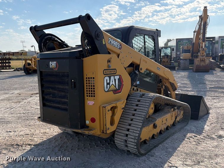 image for item EP7566 2024 Caterpillar 299D3 XE tracked skid steer loader
