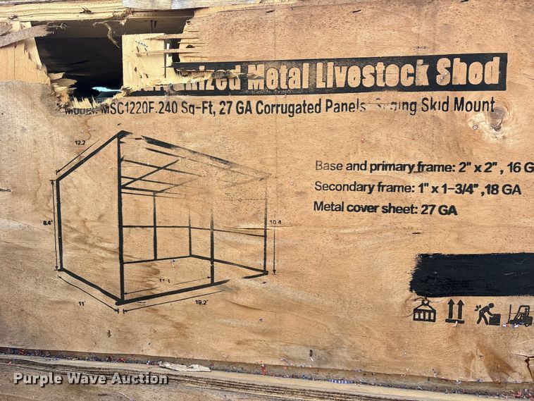 image for item ES8006 (4) 2024 Pioneer Valley MSC1220F livestock sheds