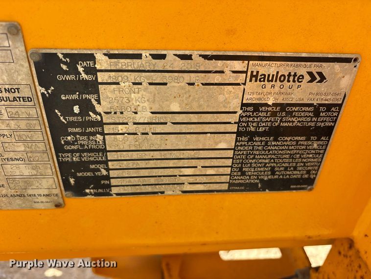 image for item ES8104 2018 Haulotte 4527A boom lift