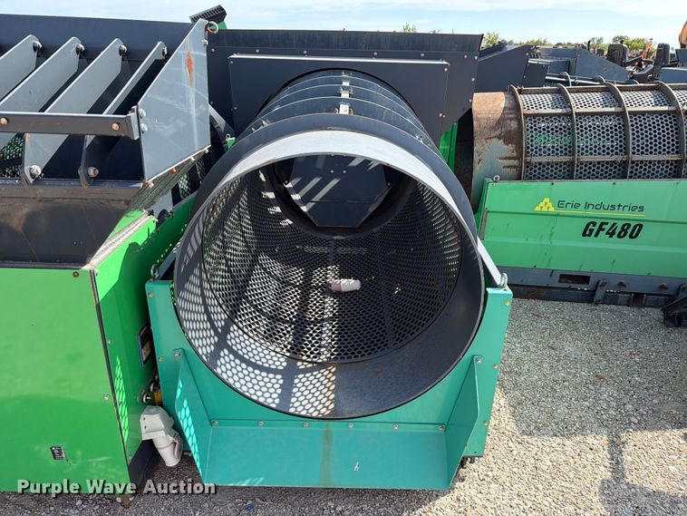 image for item EU1528 (12) Erie Industries GF480 trommel screens