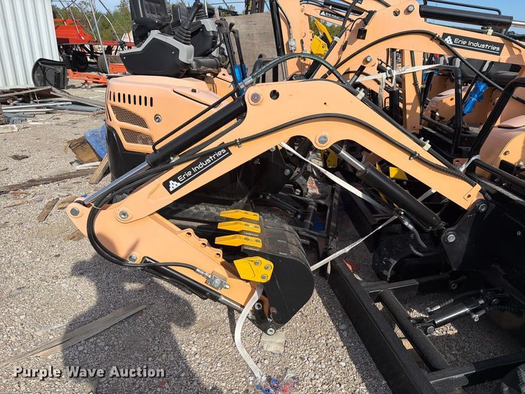 image for item EU1533 2024 Erie Industries EM15 mini excavator