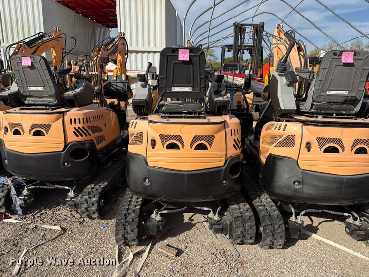 image for item EU1540 2024 Erie Industries EM15 mini excavator