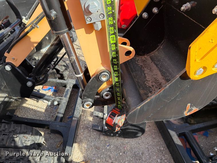 image for item EU1540 2024 Erie Industries EM15 mini excavator