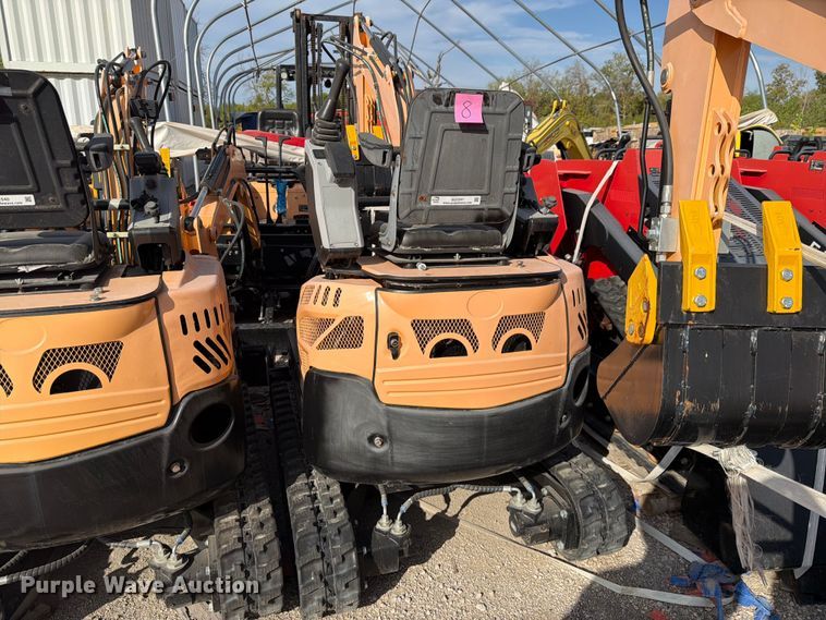 image for item EU1541 2024 Erie Industries EM15 mini excavator