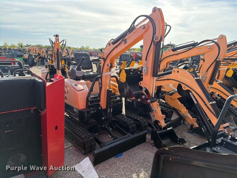 image for item EU1541 2024 Erie Industries EM15 mini excavator