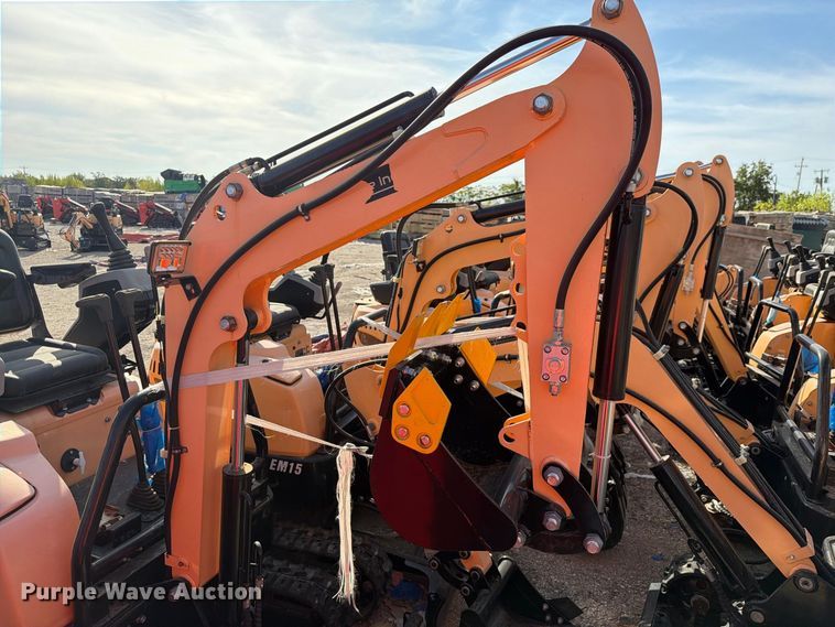 image for item EU1541 2024 Erie Industries EM15 mini excavator
