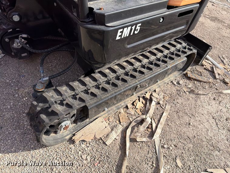 image for item EU1542 2024 Erie Industries EM15 mini excavator