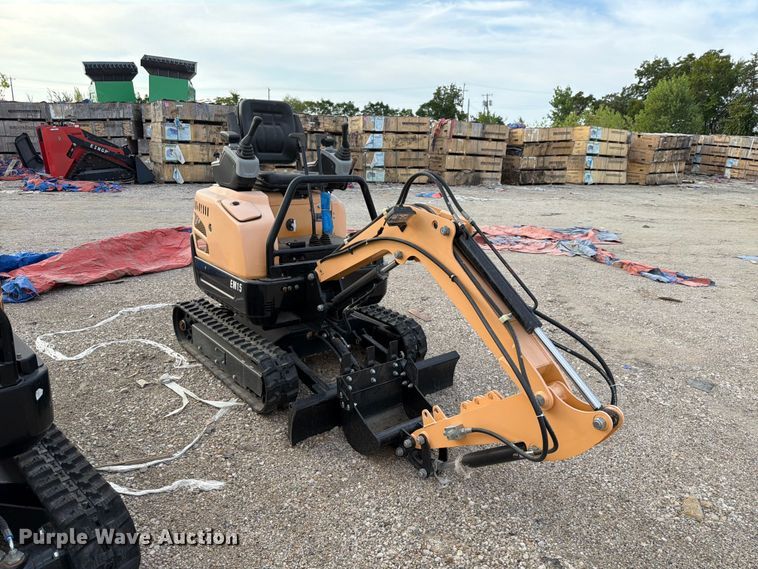 image for item EU1543 2024 Erie Industries EM15 mini excavator