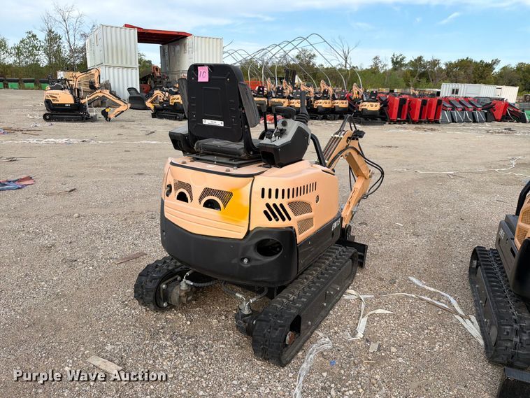 image for item EU1543 2024 Erie Industries EM15 mini excavator