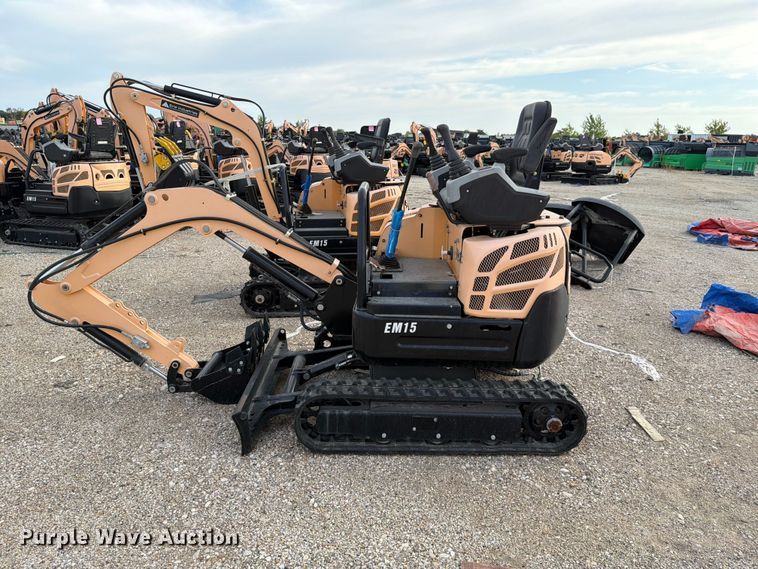 image for item EU1543 2024 Erie Industries EM15 mini excavator