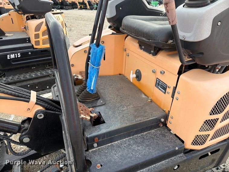image for item EU1543 2024 Erie Industries EM15 mini excavator
