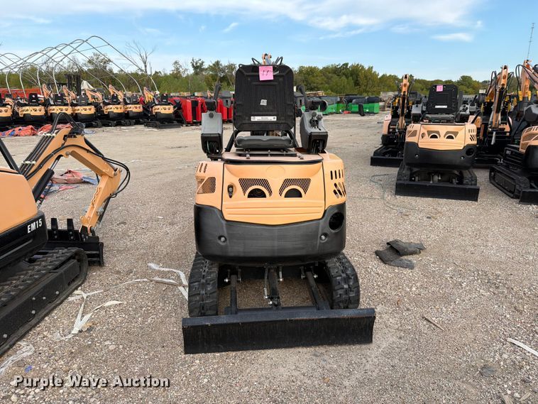 image for item EU1544 2024 Erie Industries EM15 mini excavator