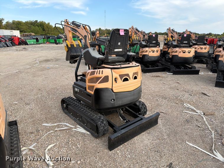 image for item EU1544 2024 Erie Industries EM15 mini excavator