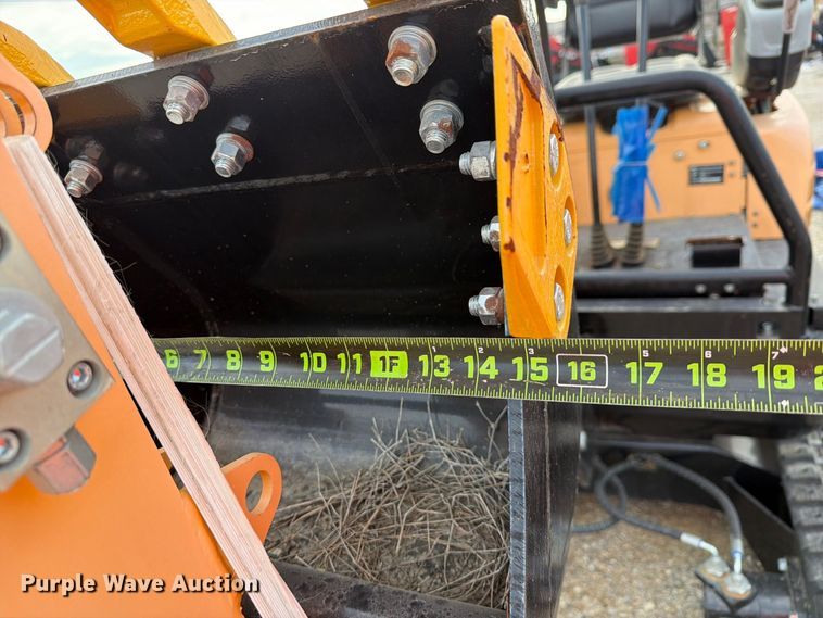 image for item EU1544 2024 Erie Industries EM15 mini excavator