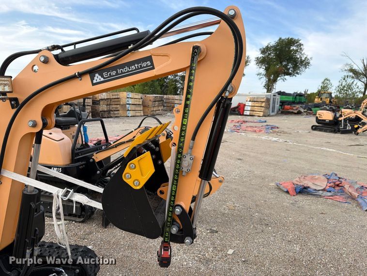 image for item EU1544 2024 Erie Industries EM15 mini excavator