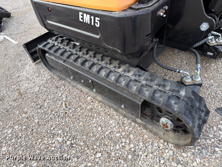 image for item EU1544 2024 Erie Industries EM15 mini excavator