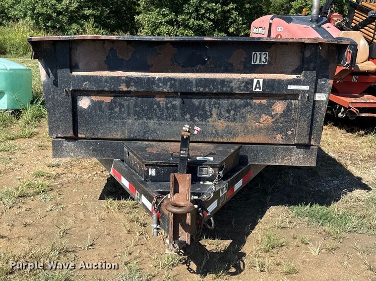 image for item EV6188 2015 PJ D7142 dump trailer