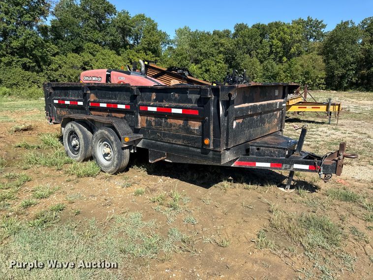image for item EV6188 2015 PJ D7142 dump trailer