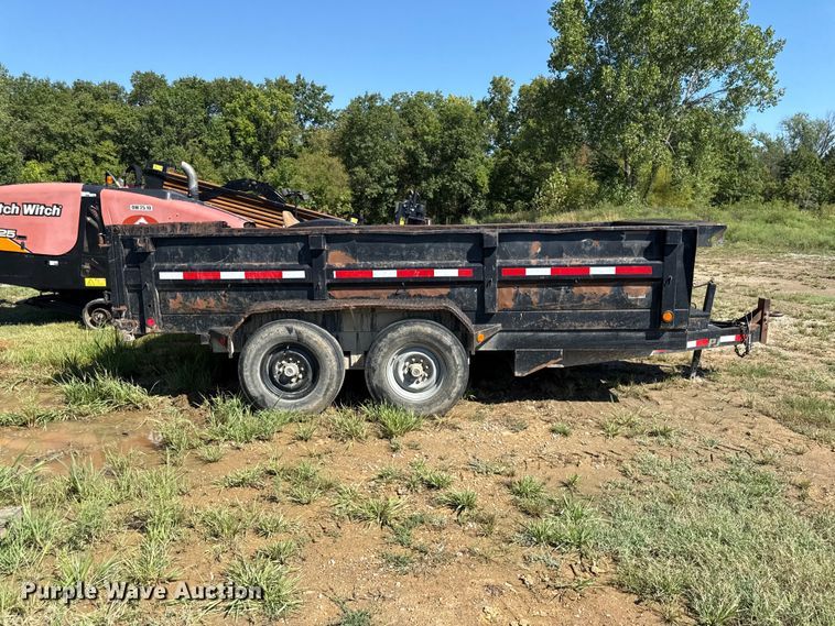 image for item EV6188 2015 PJ D7142 dump trailer