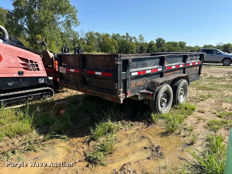 image for item EV6188 2015 PJ D7142 dump trailer