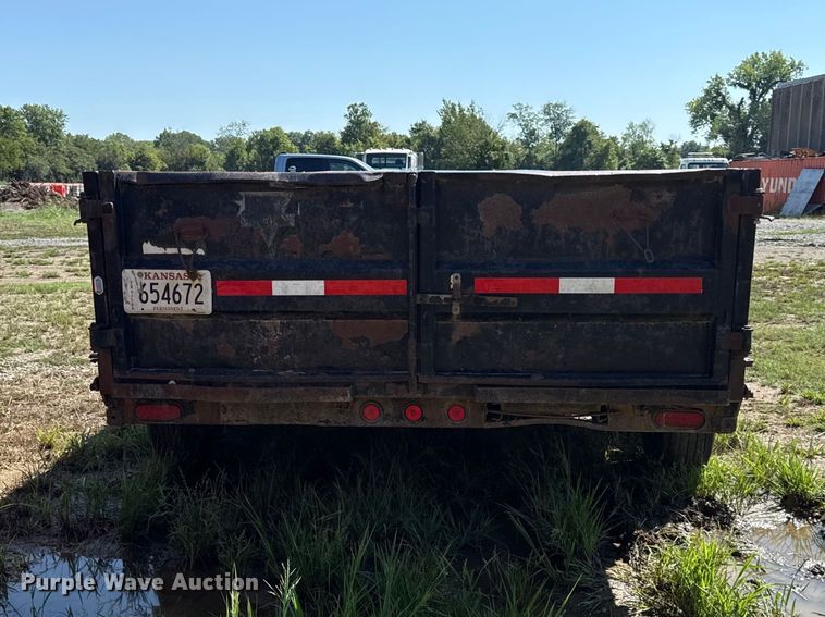 image for item EV6188 2015 PJ D7142 dump trailer