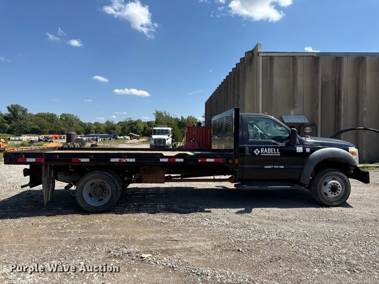 image for item EV6191 2011 Ford F550 Super Duty flatbed truck