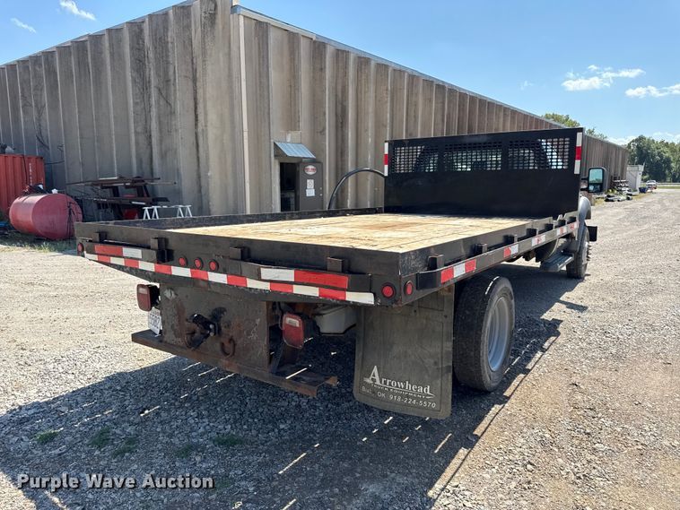 image for item EV6191 2011 Ford F550 Super Duty flatbed truck