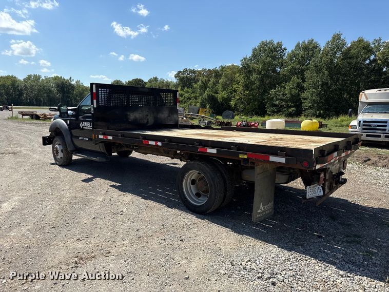 image for item EV6191 2011 Ford F550 Super Duty flatbed truck