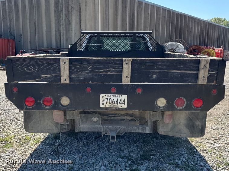 image for item EV6194 2014 GMC Sierra 3500HD dump flatbed pickup truck
