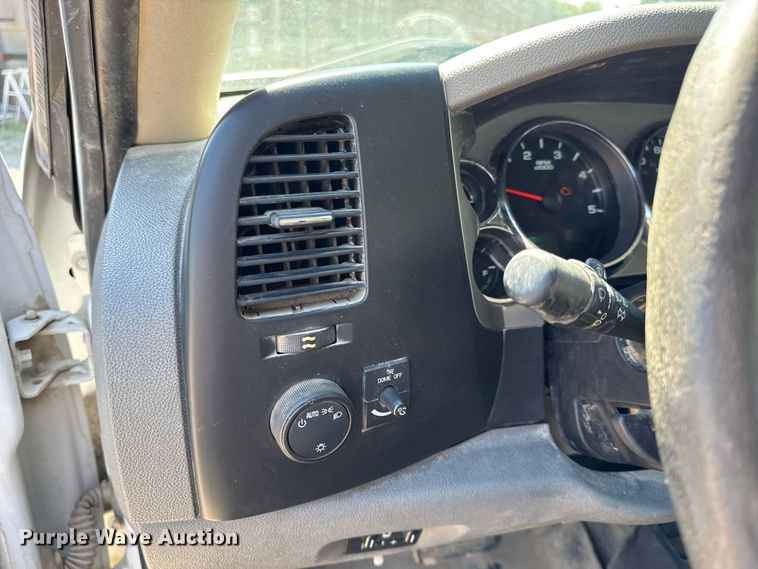 image for item EV6194 2014 GMC Sierra 3500HD dump flatbed pickup truck