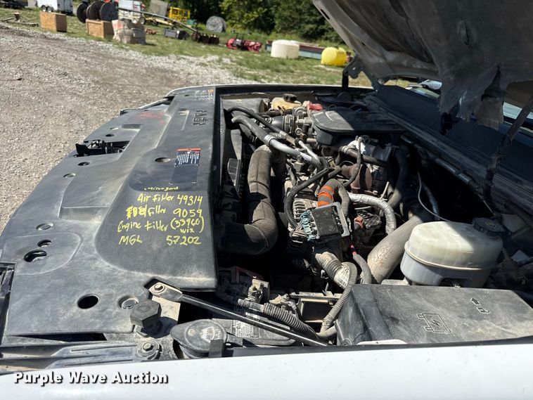 image for item EV6194 2014 GMC Sierra 3500HD dump flatbed pickup truck