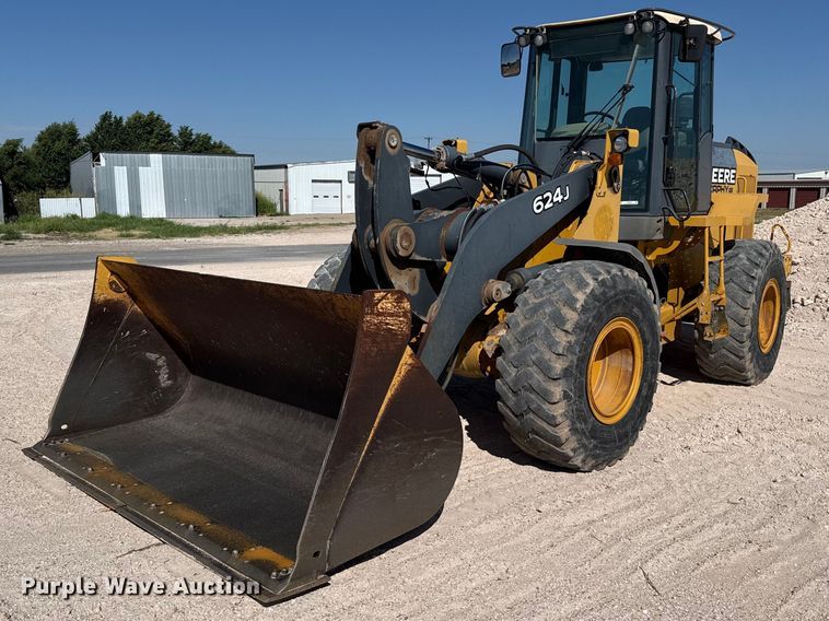 2007 John Deere 624J wheel loader