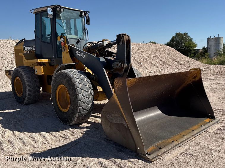 image for item EW4260 2007 John Deere 624J wheel loader