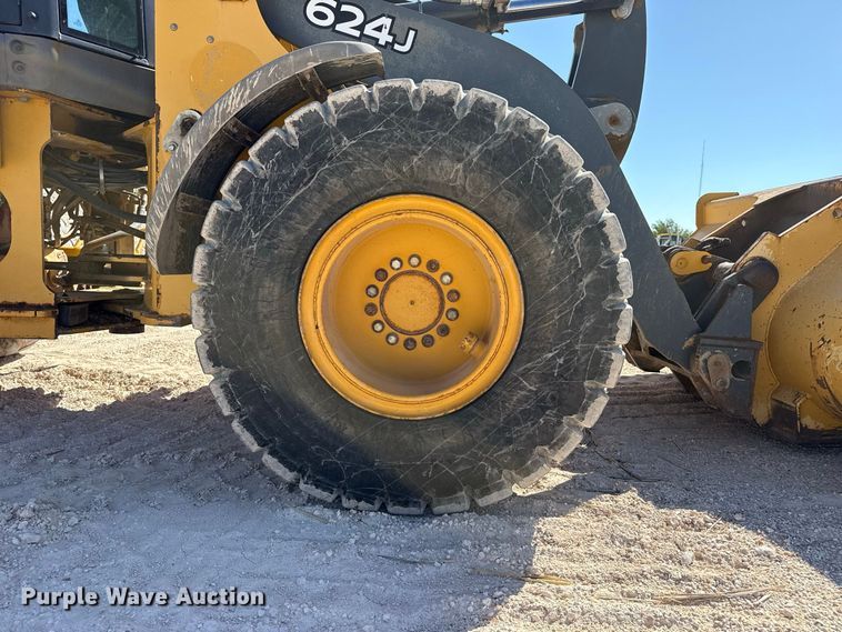 image for item EW4260 2007 John Deere 624J wheel loader