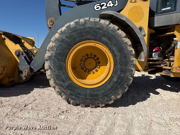 image for item EW4260 2007 John Deere 624J wheel loader
