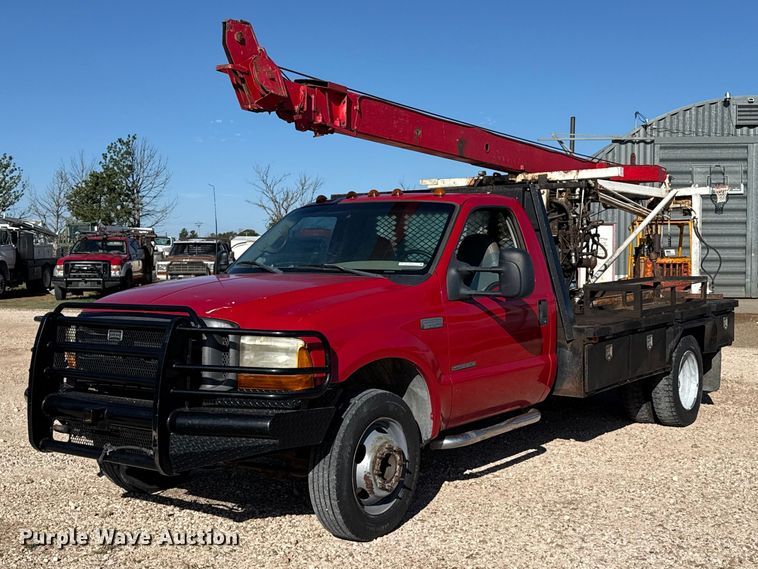 1999 Ford F550 well service truck