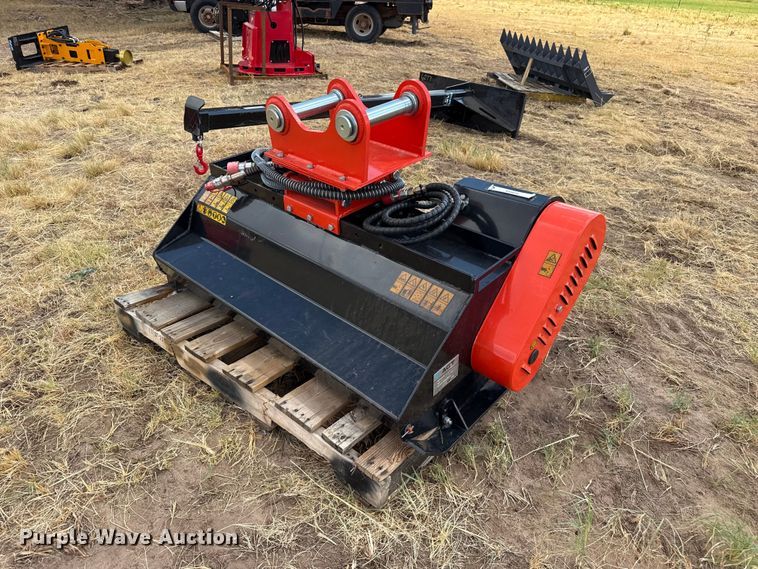 image for item EW8520 2024 AGT EXFLM115 excavator flail mower
