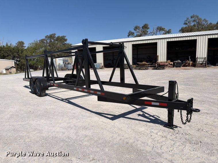 image for item EW8813 Shop built reel trailer